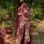Ethnic Motifs Embroidered V-Neck Thread Work Straight Kurta with Salwar & Dupatta