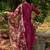 Ethnic Motifs Embroidered V-Neck Thread Work Straight Kurta with Salwar & Dupatta