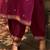 Ethnic Motifs Embroidered V-Neck Thread Work Straight Kurta with Salwar & Dupatta