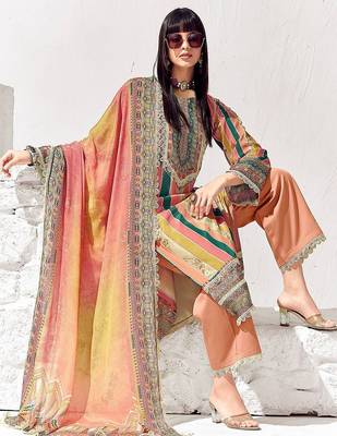 Women Ethnic Motifs Printed Regular Kurta with Trousers & With Dupatta 3