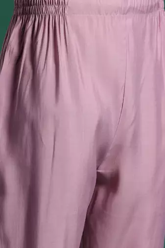 Ethnic Motifs Embroidered Sequinned Kurta With Trousers & Dupatta