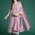 Ethnic Motifs Embroidered Sequinned Kurta With Trousers & Dupatta