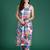 Floral Printed Pure Cotton Kurta with Trousers