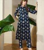 Women Ethnic Motifs Printed Regular Kurta with Trousers
