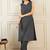 Geometric Printed V-Neck Pure Cotton Straight Kurta With Trousers