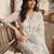 Women Floral Embroidered Regular Thread Work Kurta with Trousers & With Dupatta