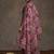Floral Embroidered Thread Work Chanderi Cotton Kurta with Trousers & Dupatta