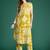 Tribal Printed Pure Cotton Fusion Kurta with Trousers