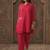 Women Ethnic Motifs Printed Shirt CollarKurta With Trousers Kurta Sets