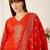 Floral Printed Thread Work Pure Cotton Kurta With Palazzos