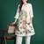 Floral Printed Regular Pure Cotton Kurta with Trousers