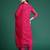 Ethnic Motifs Embroidered Regular Silk Chiffon Kurta with Trousers & Dupatta
