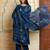Women Ethnic Motifs Printed Empire Beads and Stones Pure Cotton Kurta with Trousers & With Dupatta