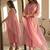 Women Yoke Design Tiered Thread Work Pure Cotton Kurta with Trousers & With Dupatta