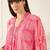 Floral Printed V-Neck Pleated Pure Cotton A-Line Kurta With Trousers & Dupatta