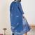 Ethnic Motifs Embroidered Thread Work Pure Cotton Kurta With Trousers & Dupatta