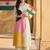 Women Colourblocked Regular Pure Cotton Kurta with Trousers