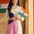 Women Colourblocked Regular Pure Cotton Kurta with Trousers