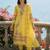 Women Floral Embroidered Regular Thread Work Pure Cotton Kurta with Trousers & With Dupatta