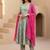 Women Floral Printed Regular Pure Cotton Kurta with Trousers & With Dupatta