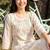 Women Floral Embroidered Regular Thread Work Pure Cotton Kurta with Trousers