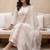 Women Floral Embroidered Regular Thread Work Kurta with Trousers & With Dupatta