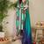Women Floral Printed Pure Cotton V-Neck Kurta with Trousers & With Dupatta