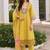 Women Floral Embroidered Regular Thread Work Pure Cotton Kurta with Trousers & With Dupatta