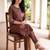 Women Floral Embroidered Regular Thread Work Kurta with Palazzos