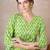 Women Ethnic Motifs Printed Empire Pure Cotton Kurta with Trousers