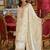 Adults-Women Woven Design Embroidered Kurta with Palazzos & Dupatta