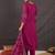 Floral Embroidered Round Neck Pure Cotton Straight Kurta With Trousers & Dupatta