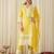Women Embroidered Regular Chikankari Pure Cotton Kurta With Trousers & Dupatta