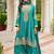 Women Ethnic Motifs Embroidered Regular Thread Work Kurta with Sharara & With Dupatta