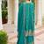 Women Ethnic Motifs Embroidered Regular Thread Work Kurta with Sharara & With Dupatta