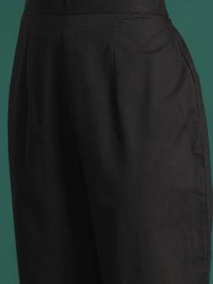 Women Floral Printed Angrakha Pure Cotton Kurta with Trousers & With Dupatta 3