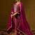 Ethic Motifs Woven Design Straight Kurta with Trousers & Dupatta