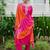 Women Ethnic Motifs Embroidered Regular Kurta with Trousers & With Dupatta