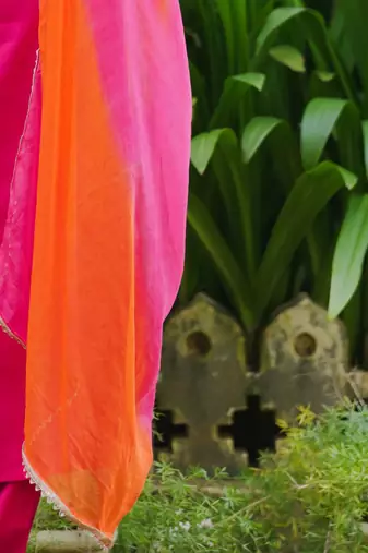 Women Ethnic Motifs Embroidered Regular Kurta with Trousers & With Dupatta