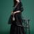 Ethnic Motifs Zari Embroidered Liva Kurta With Sharara & Dupatta