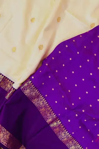 Multicolor art silk blend sarees with blouse