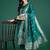 Ethnic Motifs Woven Design Zari Kurta With Trousers & Dupatta