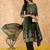 Ethnic Motifs Printed Straight Liva Kurta with Palazzos & Dupatta