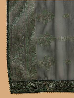 Ethnic Motifs Printed Straight Liva Kurta with Palazzos & Dupatta 4