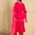 Women Floral Embroidered Regular Thread Work Liva Kurta with Trousers & With Dupatta