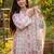 Women Floral Printed Regular Beads and Stones Pure Cotton Kurta with Trousers & With Dupatta