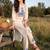 Women Floral Embroidered Regular Thread Work Pure Cotton Kurta with Trousers