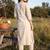 Women Floral Embroidered Regular Thread Work Pure Cotton Kurta with Trousers