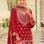 Ethnic Motifs Embroidered Kurta With Palazzos & Dupatta