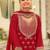Ethnic Motifs Embroidered Kurta With Palazzos & Dupatta